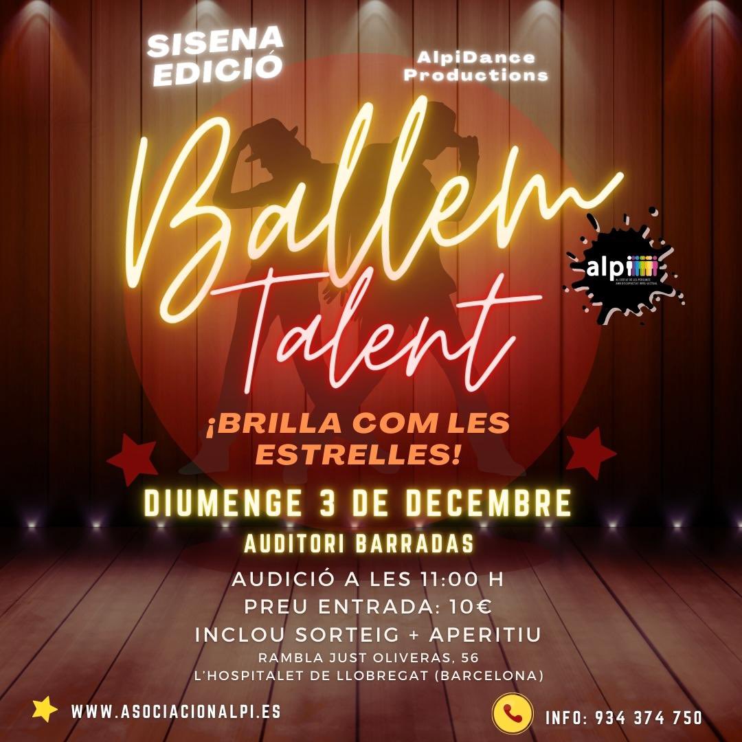 endansat's tweet photo. Un any més, ens omple d’orgull poder col·laborar amb @asociacionalpi, a l’espectacle de dansa inclusiva “Ballem”. La recaptació va destinada a projectes artístics que ajuden a millorar la seva integració social. Veniu a veure’ns i ajuda’ns! #DiaInternacionalDeLaDiscapacitat https://t.co/iBEjgJ5inZ