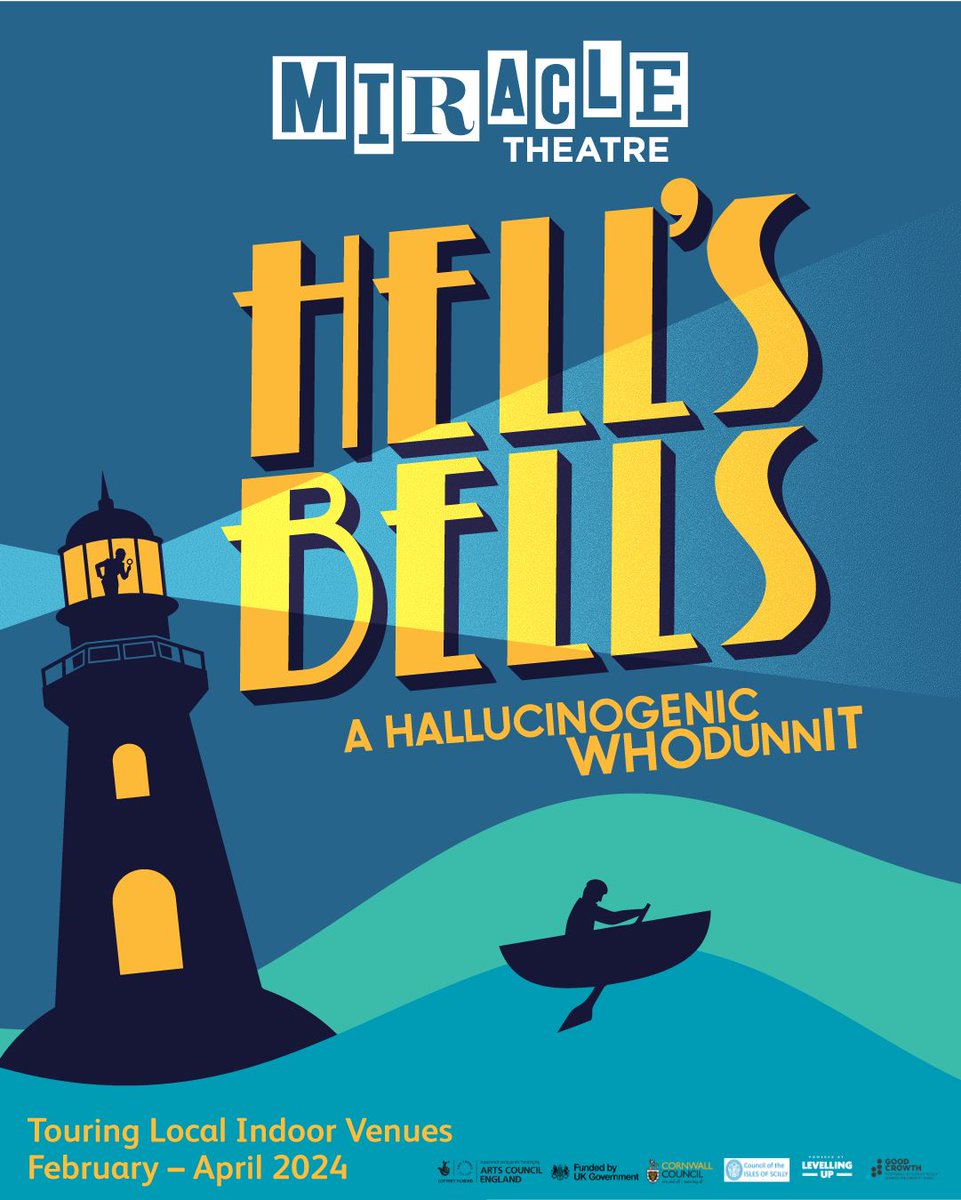 On Sale Now!

Go, go go! Tickets for Hell's Bells are now on sale! Head over to our website and find your favorite venue. We really are crossing the length and breadth of Cornwall. We have even managed to cross the border to Devon and Dorset 👇bit.ly/Hellsbellstick…
