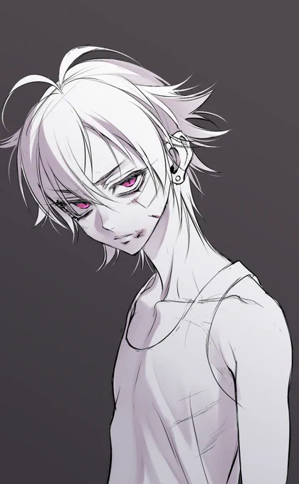 これは一番しんどかった時のさまときを想像して興奮して描いた14歳のさまときです 遠い昔のらくがきですがその時の興奮だけは昨日のことのように思い出せる……なぜなら今でも興奮してるから 