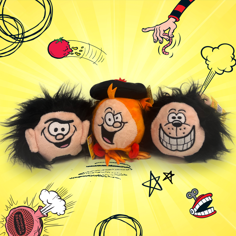 BeanoOfficial's tweet photo. Who said three’s a crowd? 👀

You now have a chance to win three Beano Squishii characters by @KapToys!

To enter:
➡️= Follow us
♻️&amp;❤️= RT and like this tweet
✍️= Reply with an emoji
Comp closes at 4pm, 21st Nov 2023.

T&amp;Cs apply. Get yours here: https://t.co/wpBuj3zfMa https://t.co/3RPFpBU65l