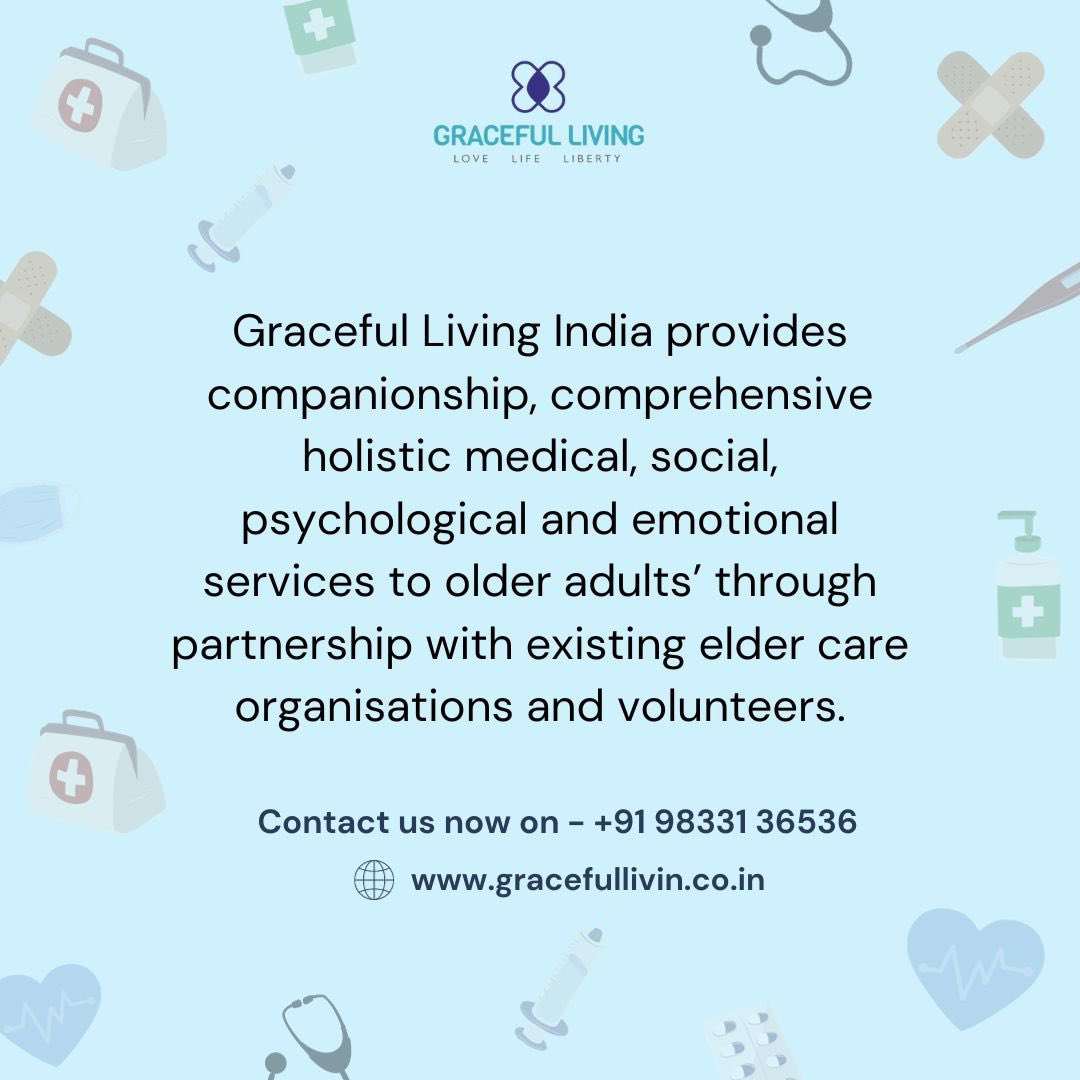 🌟 Embrace Graceful Living India's mission to bring companionship, holistic care, and support to our beloved older adults! 💖👴👵