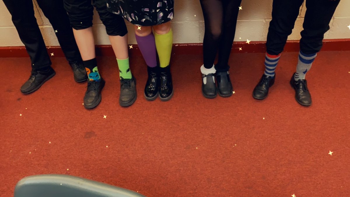 HgsYear8's tweet photo. Anti-Bullying Week
Be an UPSTANDER not a bystander
Do not stand by and watch somebody have a hard time! Stand up against BULLIES - Tell an adult.
Odd Socks' Day 🧦
#Acceptdifference
#DoTheRightThing #Ifyoucannotsaysomethingnicethensaynothingatall #Upstandersnotbystanders https://t.co/jCc2zu4CJS