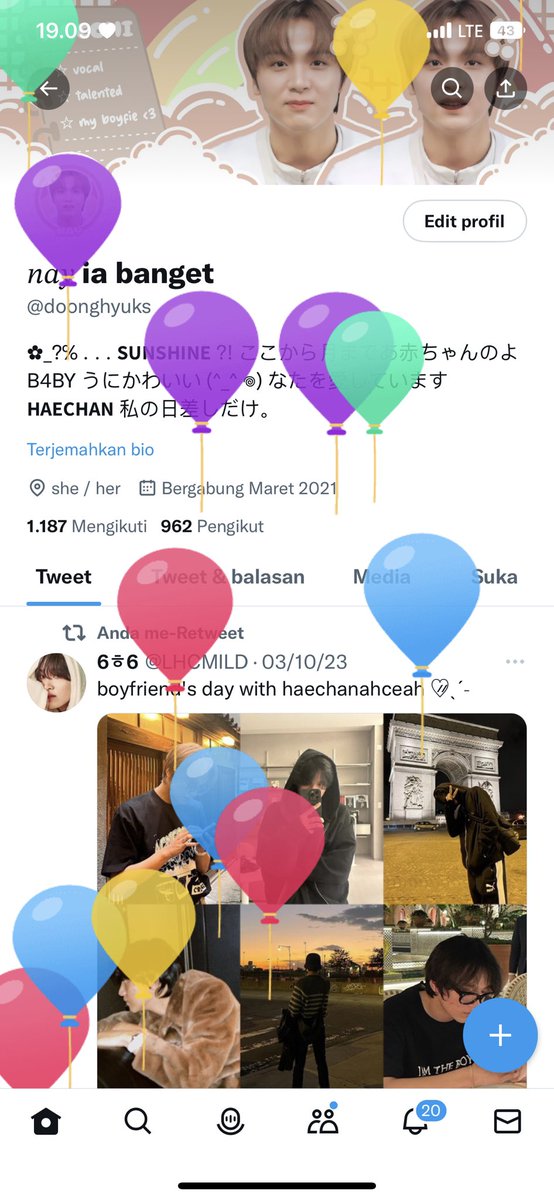 doonghyuks's tweet photo. KWKWKKW DAH ULTAH LAGII AJAAA https://t.co/I7SVrqmoU9