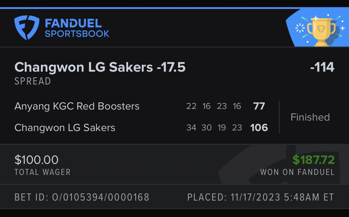 Top of the morning bettors,

Nothing like early morning spread bets ✅ s/o to the Sakers