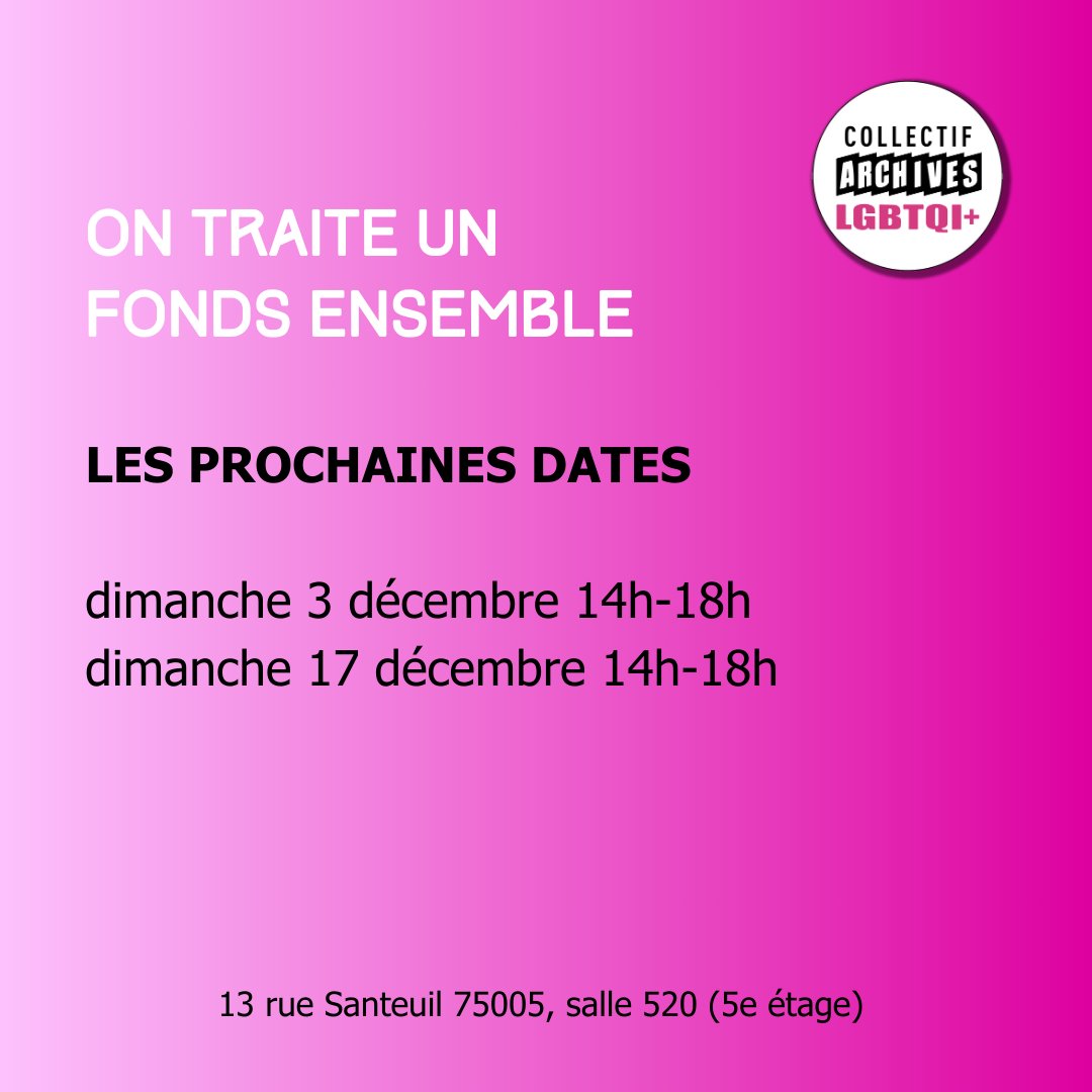 Mettre les mains dans les cartons ? Tout le monde peut le faire ! Ici on prend soin ensemble de  nos archives et on se forme en pratiquant. 
✨📦🌈
Notre atelier "On traite un  fonds ensemble" se poursuit et il est ouvert à tou·tes !