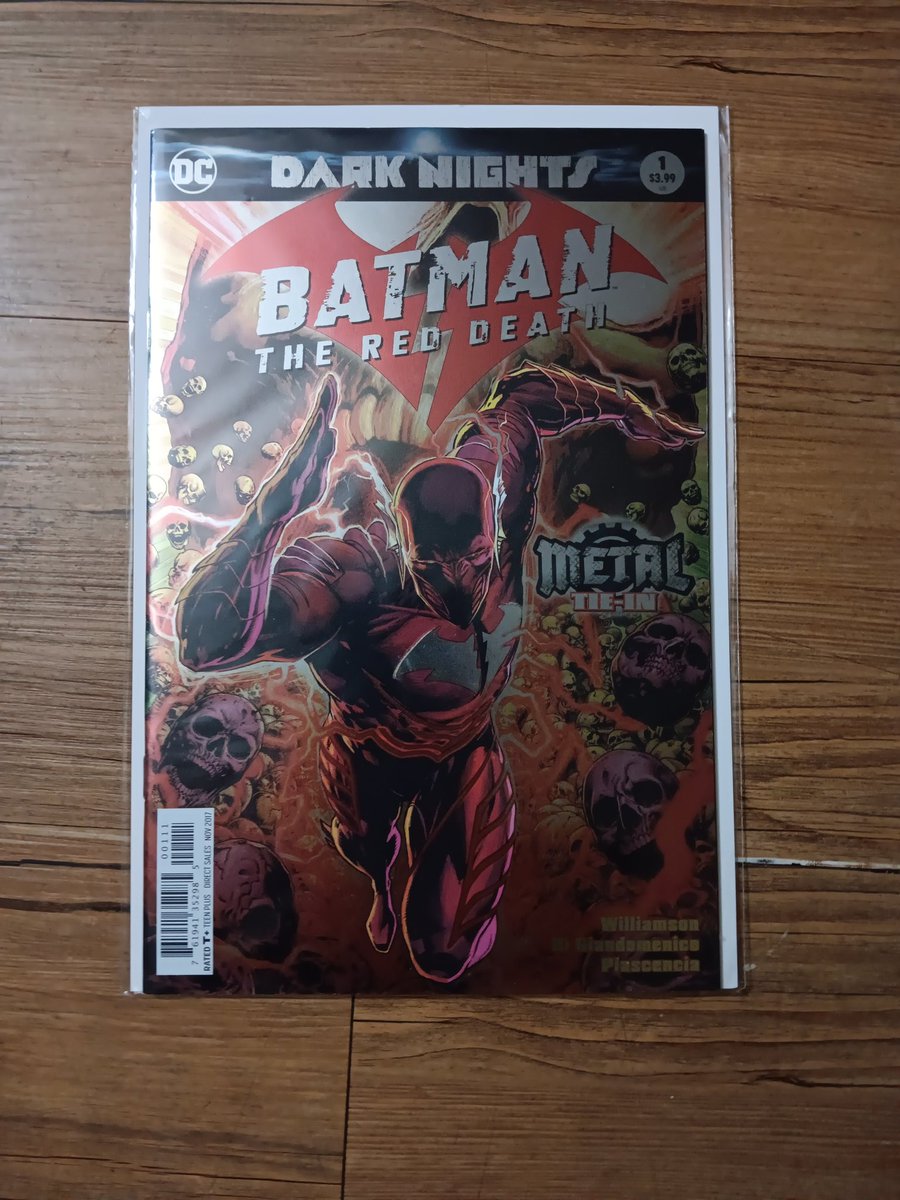 Grace15sa's tweet photo. Hello and good morning friends....
First Friday of....
#FridayFoilComicDay
Here it is....
#DarkNights
#BatmanTheRedDeath https://t.co/9ErLCKs3N4