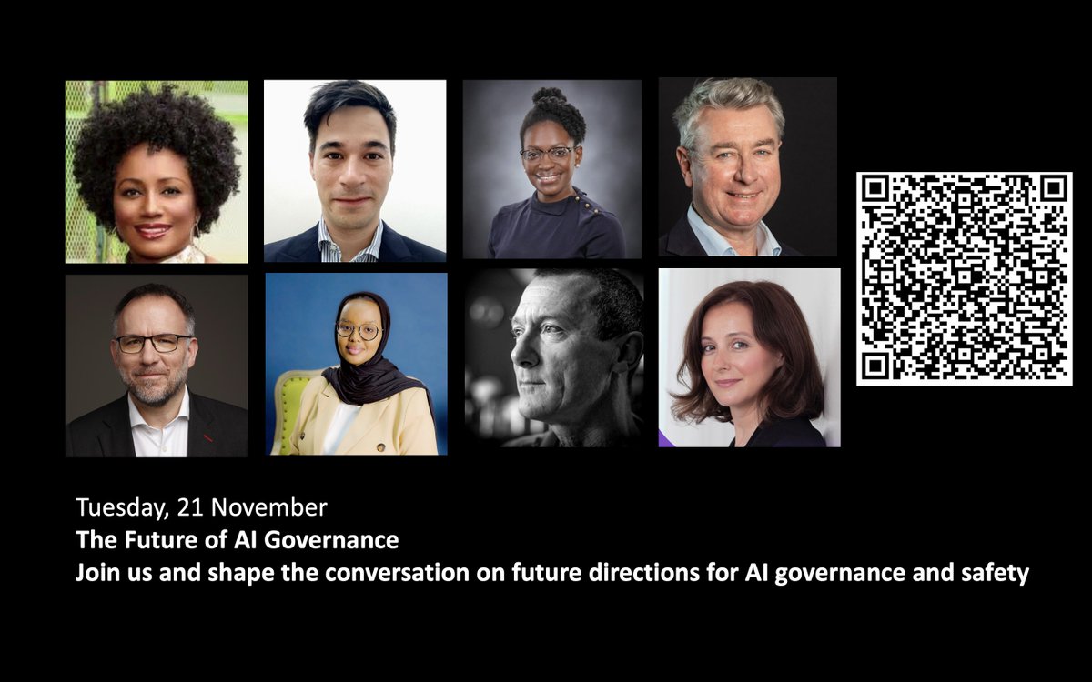 Want to hear from our stellar panel of #diverse international experts on global #AIGovernance, the #FutureofAI and find out what they thought about the #BletchleyPark #AISummit?

Join our <a href="/durham_uni/">Durham University</a> #EquiAI #free online seminar next Tuesday afternoon:

linkedin.com/posts/sueblack…