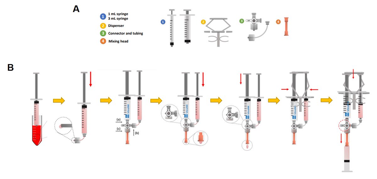 josbaema's tweet photo. 🔬Protocol for the biofabrication of #VitroINK 3D xeno-free #scaffolds through mechanical extrusion-based #3Dprinting🧬 using @REGEMAT3D #REG4LIFE

https://t.co/zazhxkwTor

For more #bioprinting #labmethods visit https://t.co/vrIpkBOOPI 🔬🧬! https://t.co/pMwuYiGCte