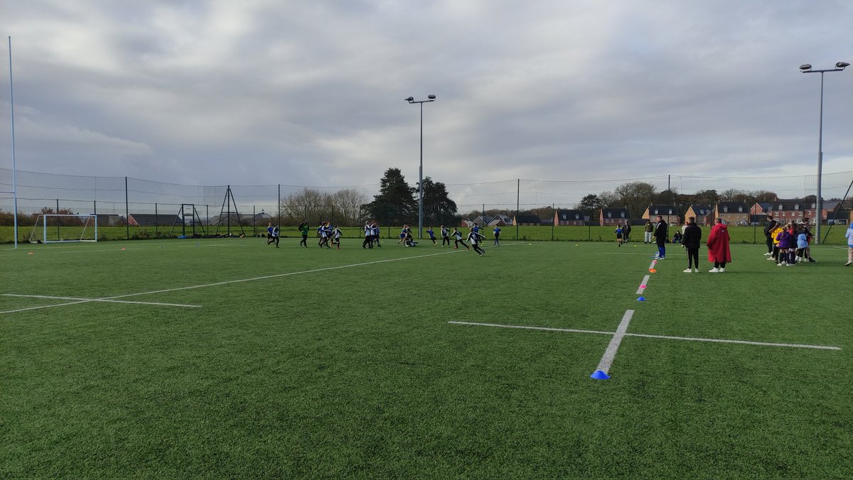 Great day so far at @CoetyPrimary for their rugby festival. Some excellent rugby played. The pupils are a fantastic representation of the School #TPS