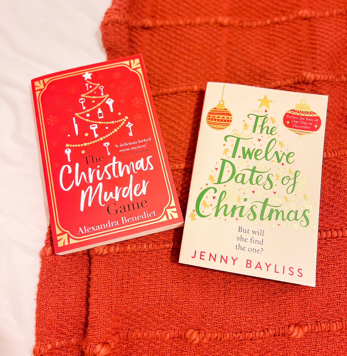 Looking for a Christmas book? Would recommend The Christmas Murder Game by @ak_benedict @ZaffreBooks and The Twelve Dates of Christmas by @BaylissJenni @panmacmillan Also loved The Christmas Bookshop by @jennycolgan @spherepublisher #booktwt #christmasbooks #bookreviews