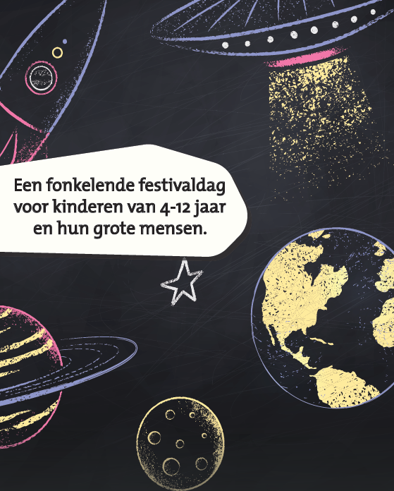 Kom met je koters naar Familie Alien! Een fonkelend familiefestival over de ruimte. Zondag 26 november van 13.00 tot 16.30 uur in Bibliotheek Mariënburg. Gratis! Een samenwerking tussen de bieb, LUX, GoShort, InScience en Valkhof Museum. Programma: tinyurl.com/5brv9zbe