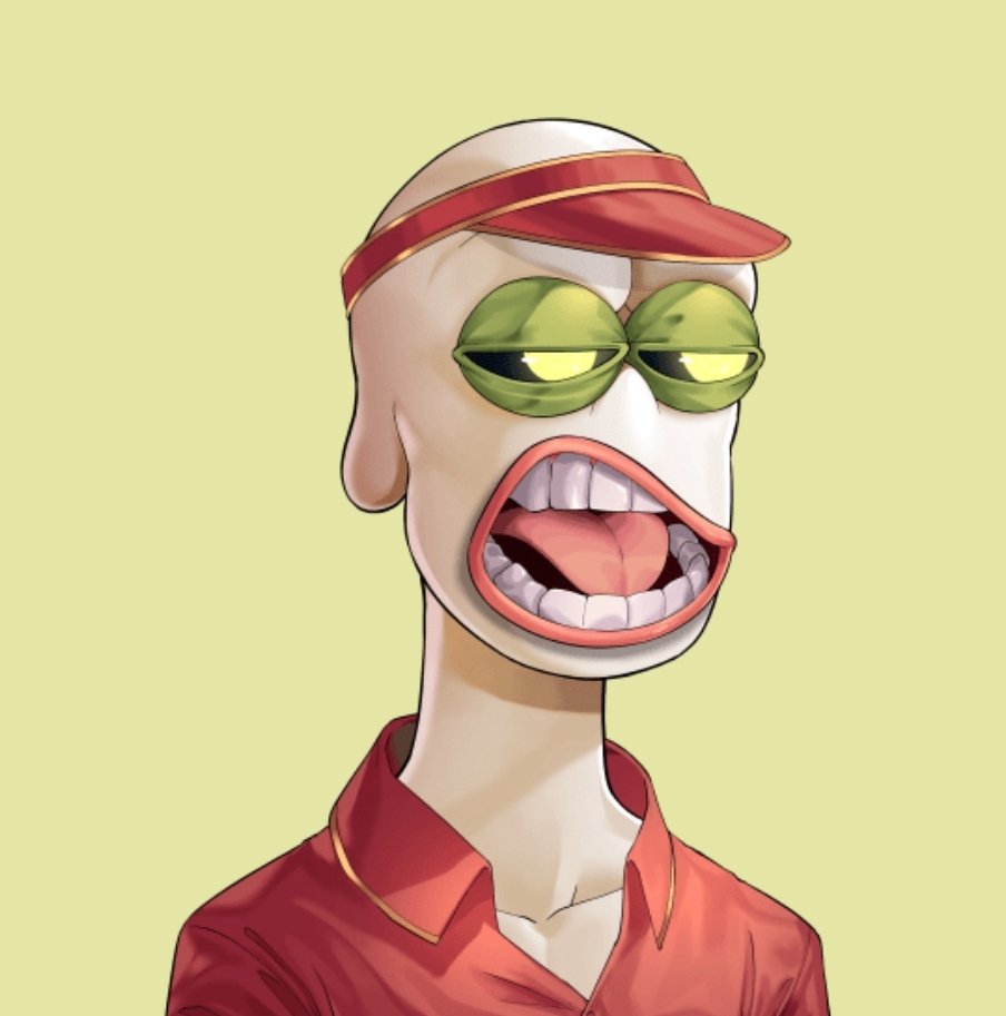 1 NFT a month for November Purchase had to go with the #OG #RareApepes #RAYC 1st zombie eye, 1st Service apepe