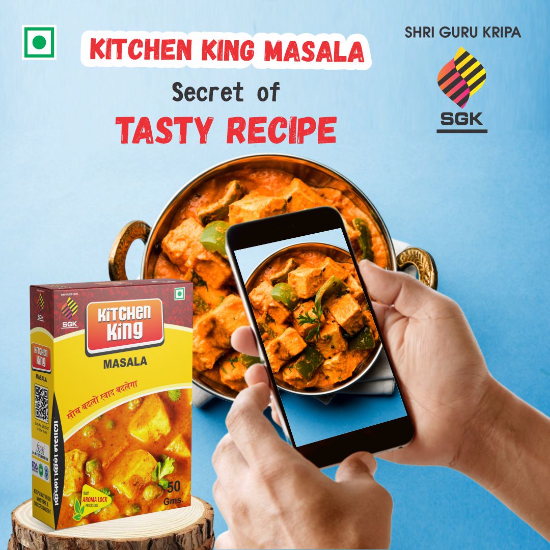 Shri_Guru_Kripa's tweet image. Cook your favourite dish &amp;amp; give it excellent taste with Shri Guru Kripa Kitchen King Masala.
Make perfect food connection with taste.
#bestspices #kitchenking #Kitchenkingmasala
#TastyFood #tranding #paneerdish #foodblogger #subjimasala #tasty #yemmy #loverfood #Tastemaker