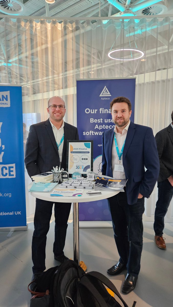 Check out Jamie and Matt from our <a href="/Apteco/">Apteco</a> team on the ground at this year's <a href="/Apteco/">Apteco</a> Live #Conference! Make sure to pop in and say hi if you're there 😊 #event