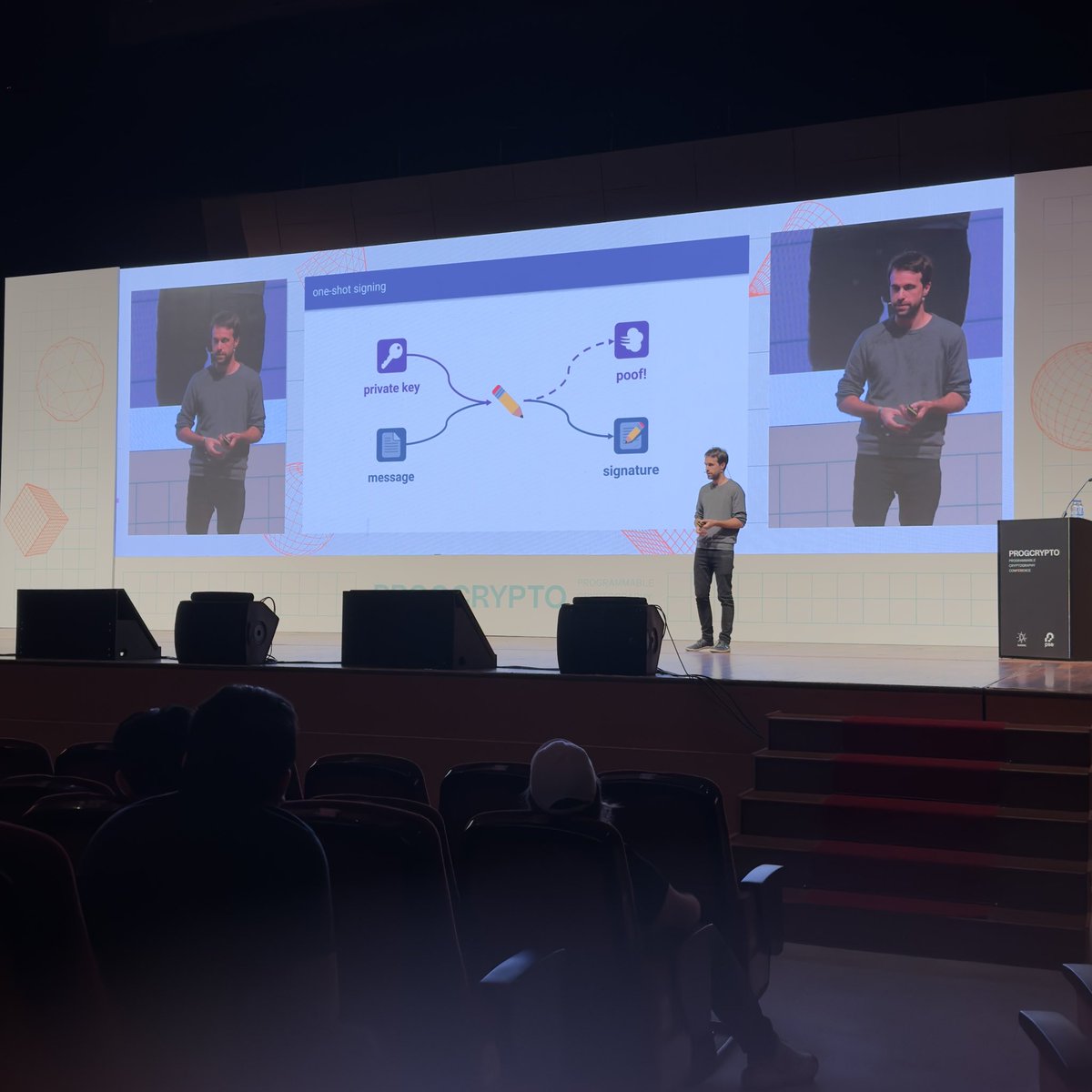 rootwarp's tweet image. the brand new approach could change entire scene. &quot;one-shot signature&quot;.

time to buy quantum computer. 💸😁

#DevconnectIST #Devconnect #progcrypto