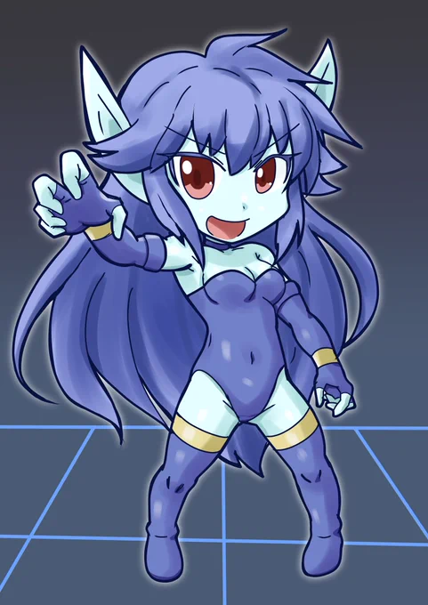 メガドライブのファンタシースターⅡから 中ボスのネイファーストさん描きました～( ੭˙ᗜ˙)੭  #レトロコンシューマー愛好会イラスト部 #レトロゲーム