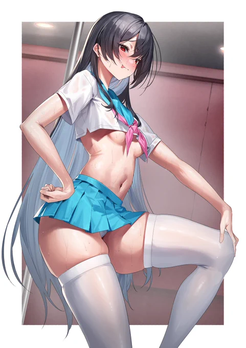 黒髪娘 セーラー