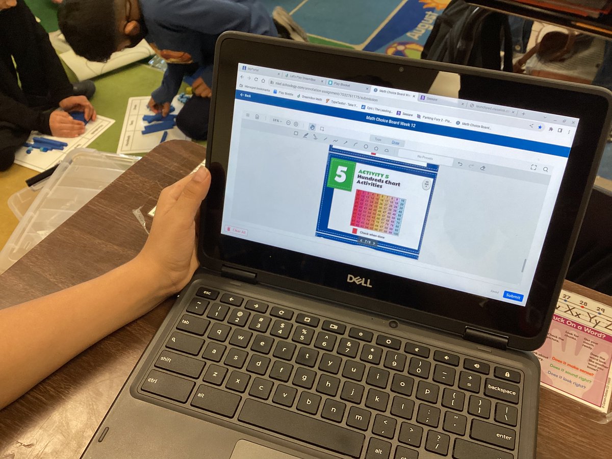 Fascino_Math's tweet photo. Using choice boards is definitely not easy, but the payoff is beautiful 😊.  Watching  these  kids  move  through  their  self  selected  stations with  confidence  is  a  result  of  your  perseverance and hard  work 💪 @becca_732 @NISDCNE @NISDElemMath @Analisa__G https://t.co/SUD0tVA0wA
