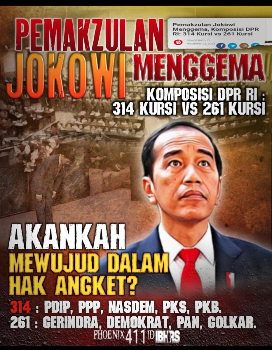 Pasti Bisa Yuk @DPR_RI anda wakil rakyat Bukan wakil dinasti @jokowi