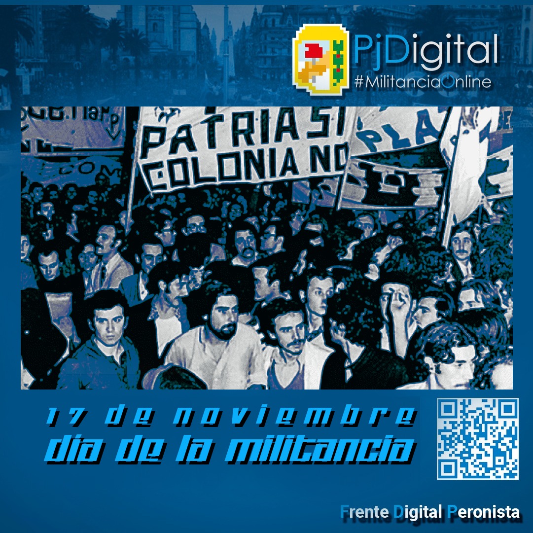 Feliz día compañeros/as #DiaDeLaMilitancia #militancia