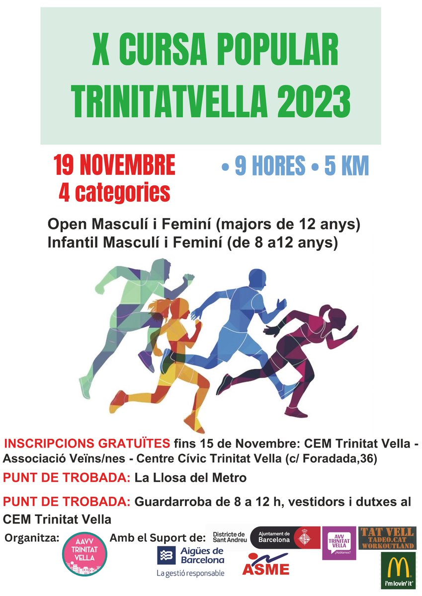 Avui ha vingut la presidenta de l'Associació de Veïns de la Trinitat Vella, Manoli Vera, a explicar-nos com han organitzat la Cursa de diumenge 🏃‍♀️🏁

🎙️ També ens ha parlat sobre les pròximes eleccions a la junta de l'Associació i molts altres temes 🗂️

▶️ go.ivoox.com/rf/119647240
