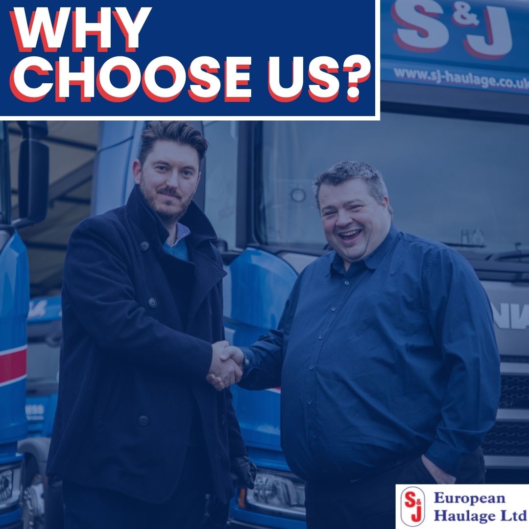 When it comes to selecting a haulage company, S &amp; J Haulage should always be your top choice. 

With S &amp; J Haulage, you can trust that you're in capable hands! Contact our team today to discuss your haulage needs: bit.ly/3riZeoa

#SJHaulage #EastMidlands #UK #Europe