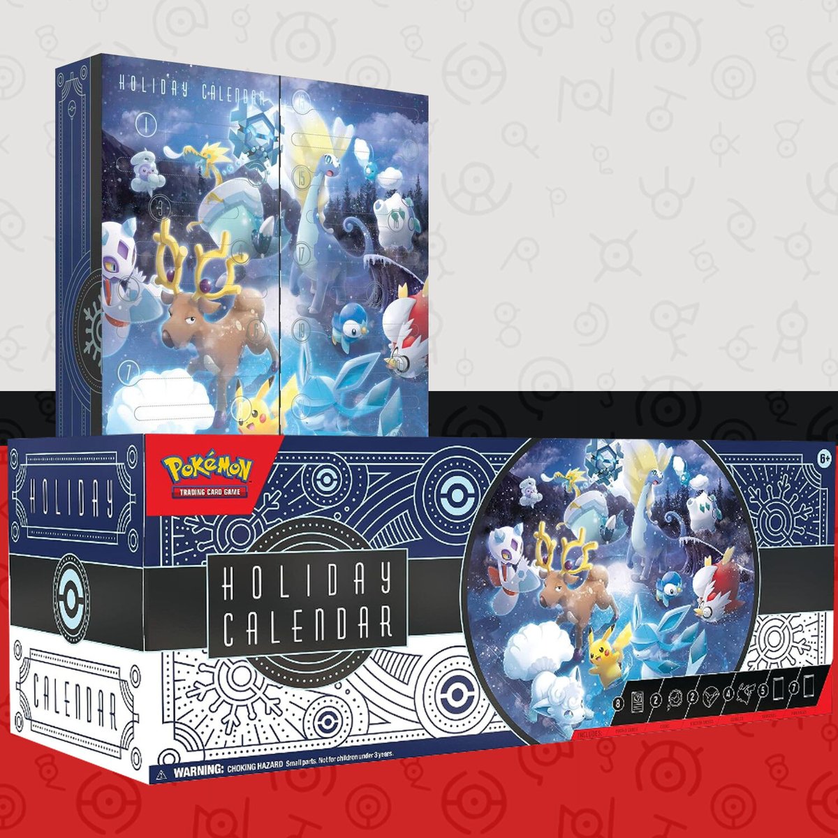 🏆 Win a #PokémonTCG Holiday Calendar

❄️ Follow @pocketprizes
❄️ LIKE &amp; RT this post

🌟 Bonus entries: Follow us on IG &amp; FB!

🗓️ Winner announced on the 24th Nov!

#Pokemon | #PokemonTCG | #PokemonGiveaway | #Giveaway