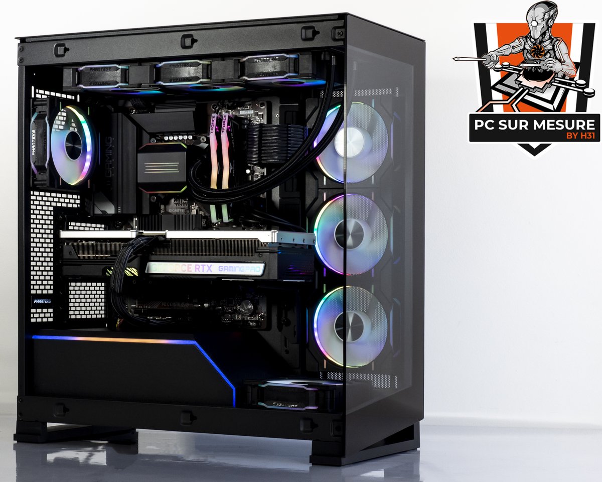 🛠RGB et D30 style! - Montage PHANTEKS NV5🛠

#AtelierH31 
🔧 INTEL Core i5-14600F / 4070 Ti Gaming Pro
🔧 PHANTEKS Glacier One 360D30
🔧 PHANTEKS D30-120 reversed + regular

𝐏𝐂 𝐬𝐮𝐫 𝐦𝐞𝐬𝐮𝐫𝐞 𝐇𝟑𝟏🔽
boutique.hardware31.tech/pc-sur-mesure-…