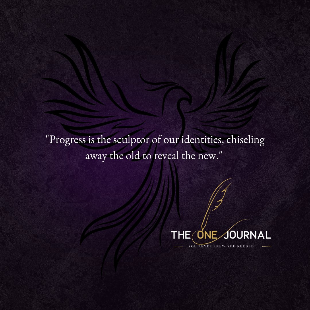 theonejournal's tweet image. Embrace the transformative power of progress. 🚀💪 #IdentityEvolution #EmbraceChange #PersonalGrowth #SelfDiscovery #ProgressInMotion

theonejournal.co.uk