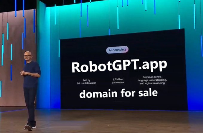 OfficeMetaverse's tweet photo. RobotGPT .app
DOMAIN FOR SALE
#robot #gpt #robots #chatgpt #bot #chatbot robot robots #company #bots #GROK #robotics #app #applicaton #aitools #MachineLearning #data #information #app https://t.co/iswnkS1b3G