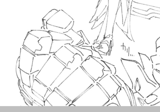 頑張って描いたのにフキダシで潰れちゃったとこ見て 