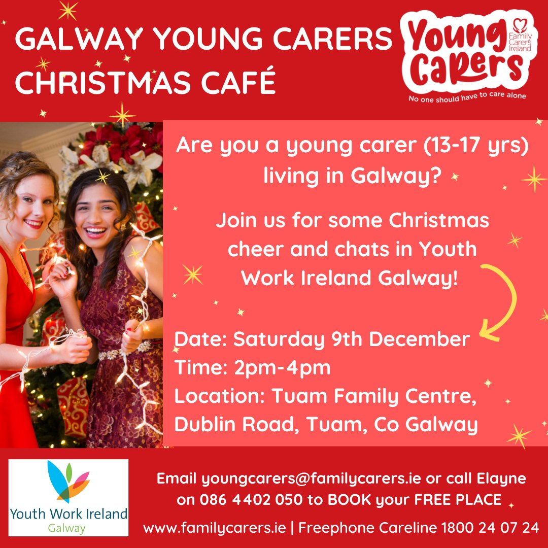 Upcoming event for Galway Young Carers @ywigalway