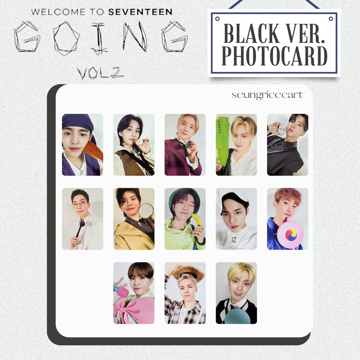 dearest0717's tweet photo. gose mag vol 2 black ver pcs
☆onhand
☆100 ea
☆ reply or dm to mine

mop: maya▪︎ bpi▪︎ landbank

Please help rt

#SEVENTEEN #goingvol2 https://t.co/nBqbmzAOKx