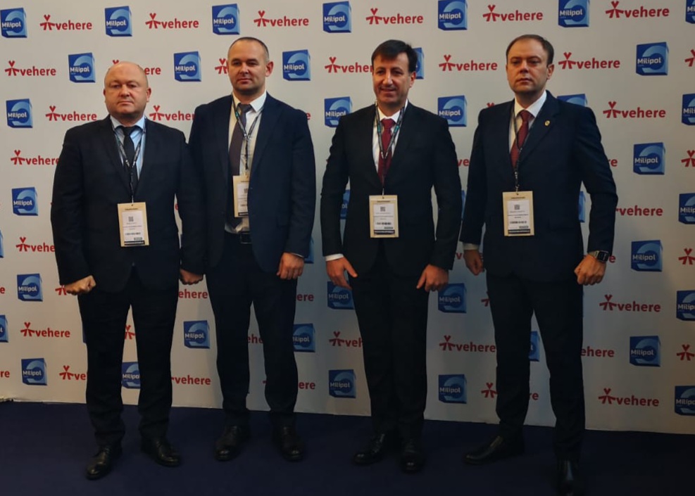 Amba_Fr_Mold's tweet photo. La délégation de l’Inspectorat général de la police moldave au salon @Milipol_Paris pour plus de coopération opérationnelle entre 🇫🇷et 🇲🇩 , dans un contexte de rapprochement avec 🇪🇺 https://t.co/exw6erk1mg