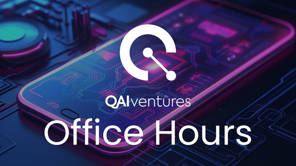 📆 Each Friday, you can dive deeper into the world of quantum innovation with the QAI Ventures team!
💡 Book a 1:1 meeting to get insights in how we accelerate your quantum journey:tinyurl.com/QAIAccelerator…

#OfficeHours #QuantumInnovation #AcceleratorProgram #startuplife #startups