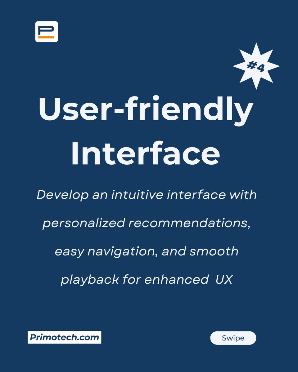 primotech1's tweet image. 🎥 Ready to Dive into the World of Video Streaming? Learn How to Create Your Own Netflix-style App! 🚀📱 Turn Your Vision into Reality with Primotech&apos;s Expert App Development Services. 🌐✨ #AppDevelopment #StreamingApp #InnovationUnleashe