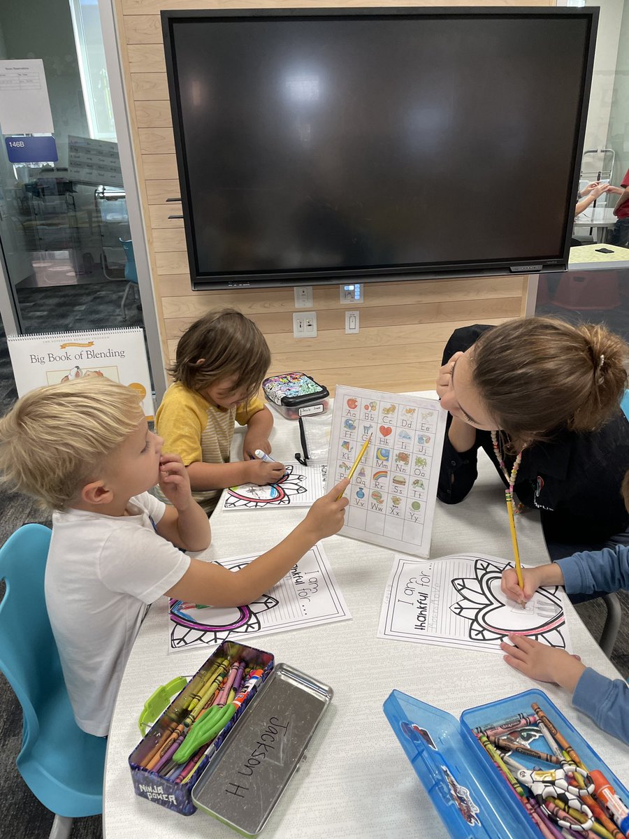 EPICCampusLPS's tweet image. Teacher Cadets collaborating. Working in classrooms with children and with teachers learning their craft. #youbelonghere #itsEPIC #futureeducator