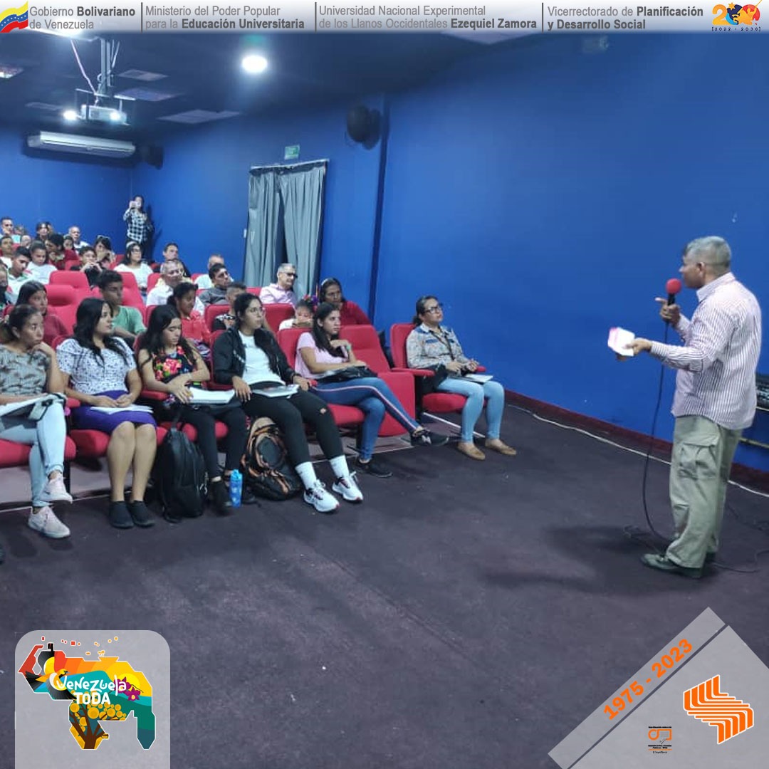 #Unellez desarrolló el conversatorio “Chávez, Soberanía e Identidad Nacional: El respeto territorial y cultural del Esequibo”, donde se conoció las razones históricas y jurídicas que compete la Guayana Esequiba como parte del espacio geográfico de este país.