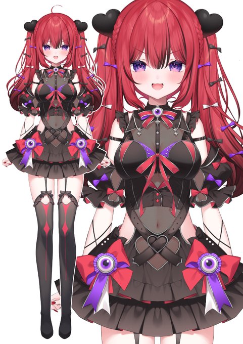 Sony Music VEE所属の芽々守あん(@MememoriAn)ちゃんのデザインを担当しました!#新人Vruber 