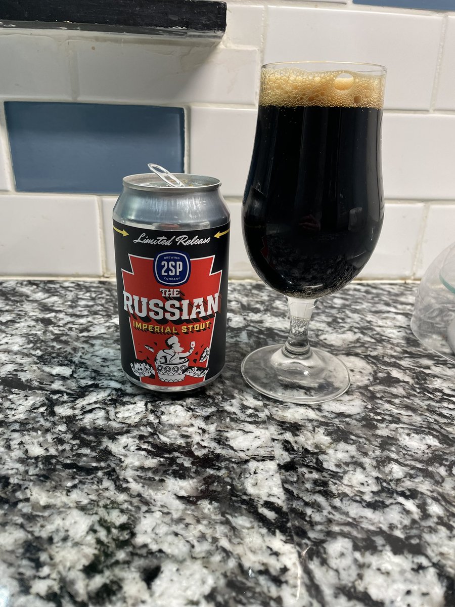 Dark, darker, the darkest. #russianbeer #stout #imperialstout #beers #craftbeer #fridaymorning #FridayFeeling