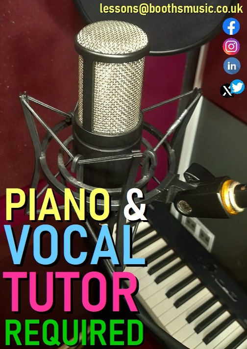 If you are an enthusiastic individual with suitable skills and qualifications to deliver a professional standard of tuition, please get in touch. #musicschool #musiclessons #vocaltuition #voicecoaching #pianolessons #music #bolton #est1832