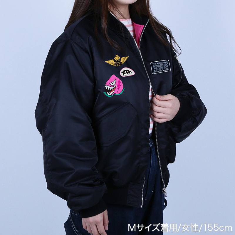 ももクロ MA-1 ももクロ/MA-1/リバーシブル/ジャケット/限定/カーキ/美