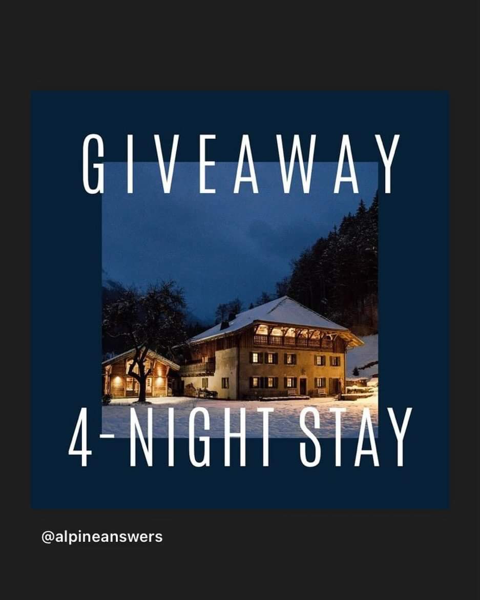 Skizeen's tweet photo. We have teamed up with @alpineanswers for this amazing GIVEAWAY! just follow the link to enter ❤️  #giveaway #LFDLV #Ski2024 #alpineluxury #skizeen #Alpineanswers  https://t.co/13hPD3m3PY https://t.co/xENJ8Xbn6n