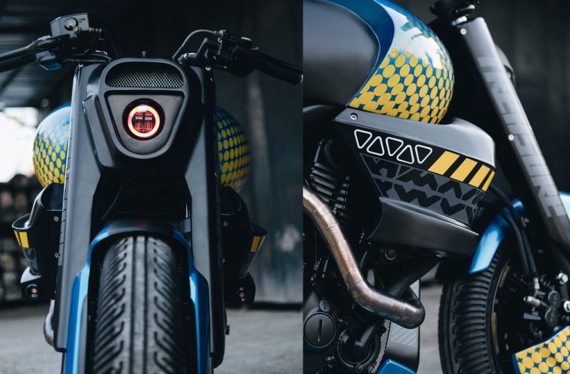 PutiMotor's tweet photo. '13 カワサキ ER-6nを、🇮🇩インドネシア「Treasure Garage」2がカスタマイズ❗️

ゲーム「Cyber punk 2077」にインスピレーションを得た、サイバーパンク マシン。

https://t.co/oEfsuLwmSJ https://t.co/5bjzlVf7ii