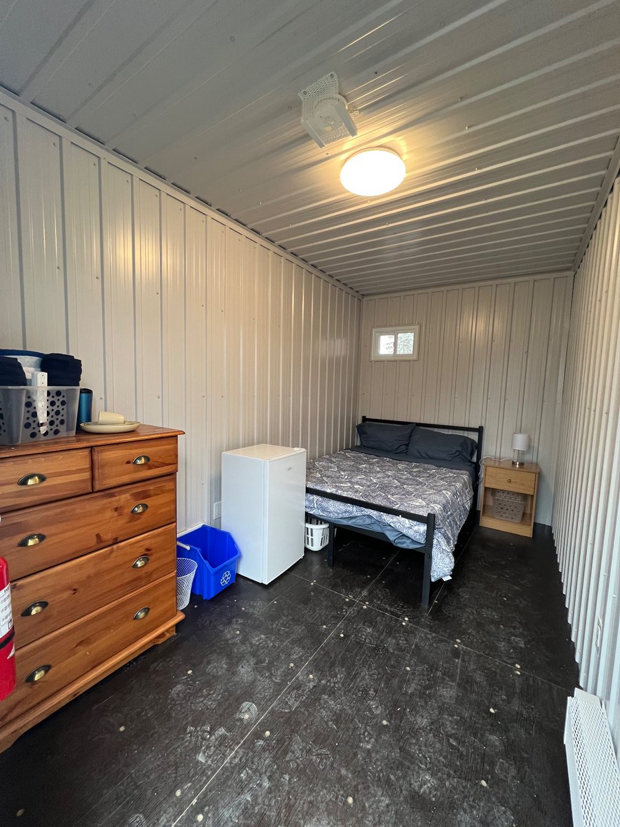 I had the privilege of visiting the new modular homes dtown Peterborough that folks will be moving into soon.
I want to applaud <a href="/CityPtbo/">City of Peterborough</a> &amp; lead Councillors Riel &amp; <a href="/alexbierk/">Alex Bierk</a>, City staff, and <a href="/EfryPtbo/">Elizabeth Fry Society of Peterborough</a> that have brought a dream to reality in under 6 months. This will save lives.