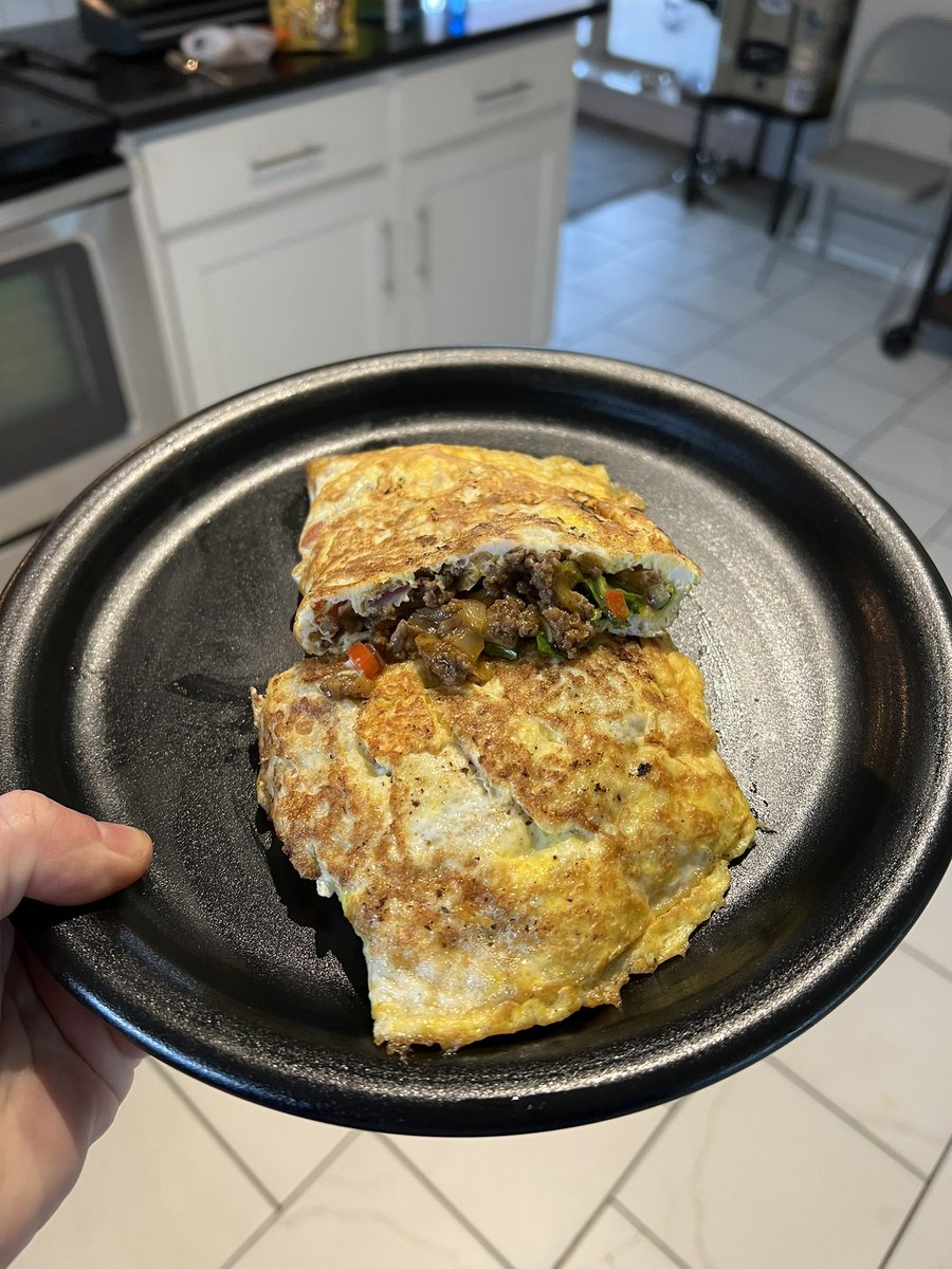 cuddlight's tweet image. Taco omelette @dwinger2003 @reidwinger