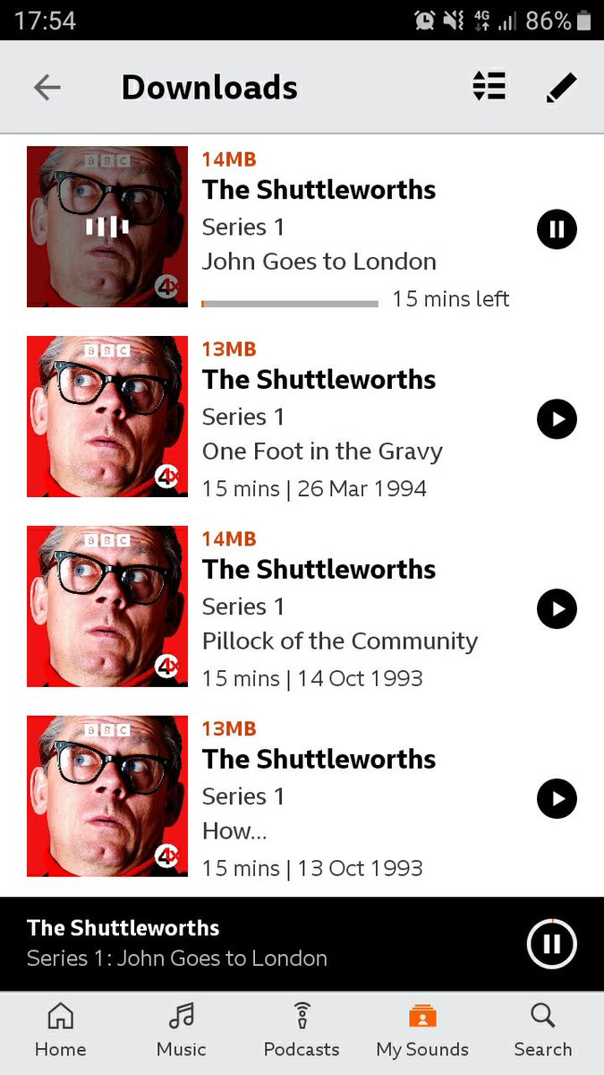 That's my listening sorted.
#theShuttleworths