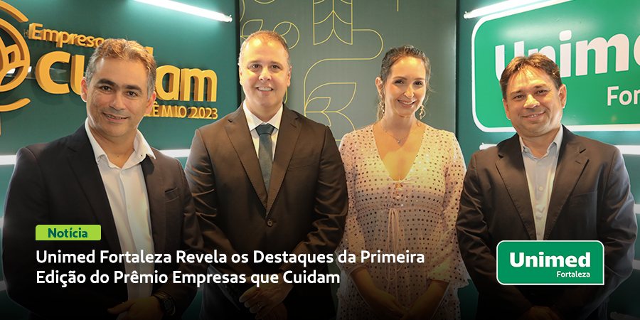 Ontem foi a noite do Prêmio Empresas que Cuidam, da Unimed Fortaleza, que reconheceu as empresas e profissionais que cuidam da saúde e do bem-estar dos colaboradores. 🏆

Conheça os vencedores acessando: unimedfortaleza.com.br/premiacao-empr…