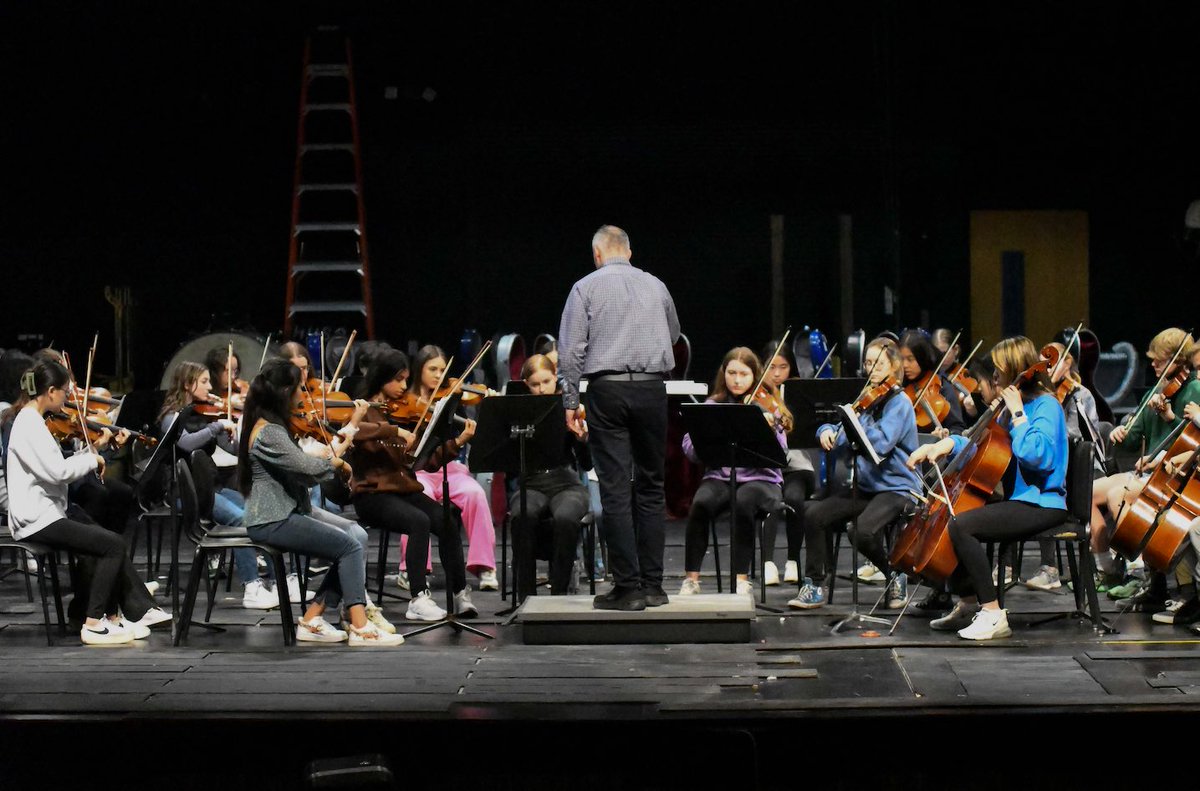 We love our orchestras! Thanks to <a href="/HudsonOrchestra/">Mr. Iriarte</a> for allowing our photographers into a Chamber Orchestra rehearsal yesterday.