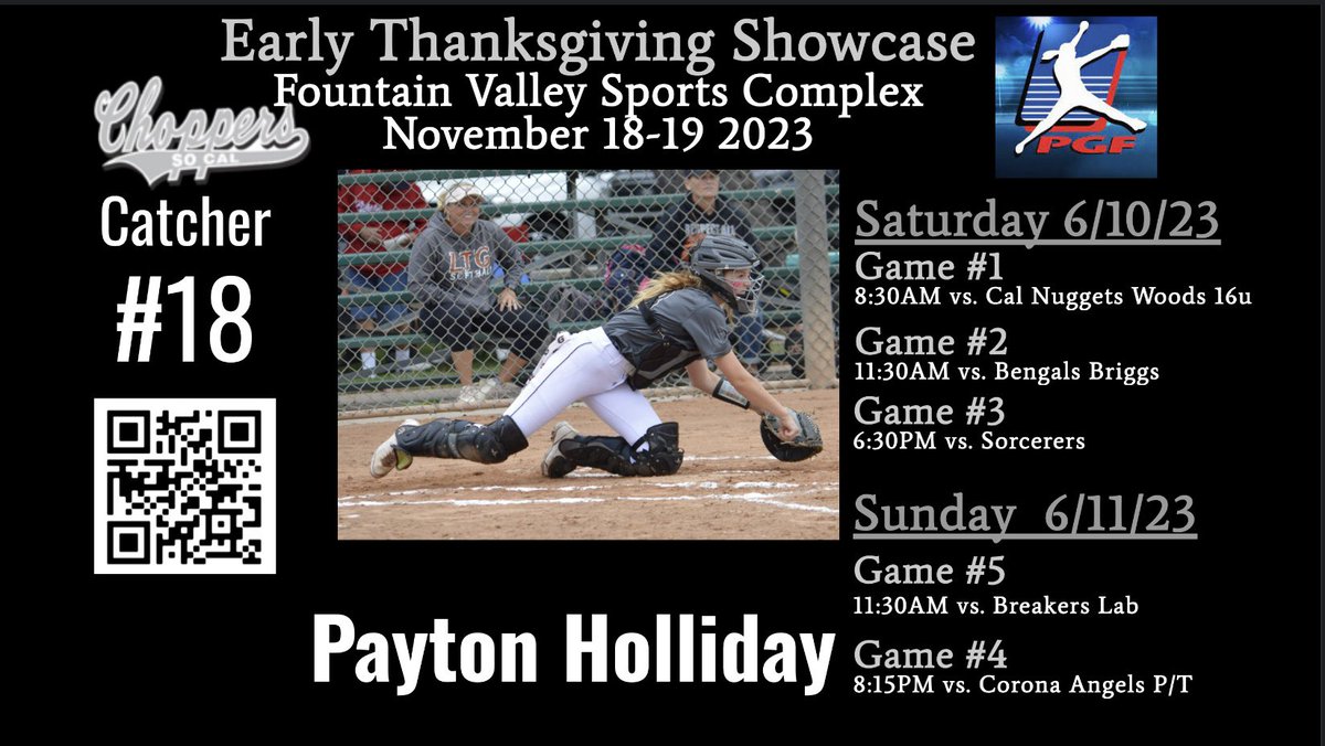 PaytonHolliday's tweet photo. @Marinooo08 Here’s my schedule! https://t.co/6GNrKECfoY